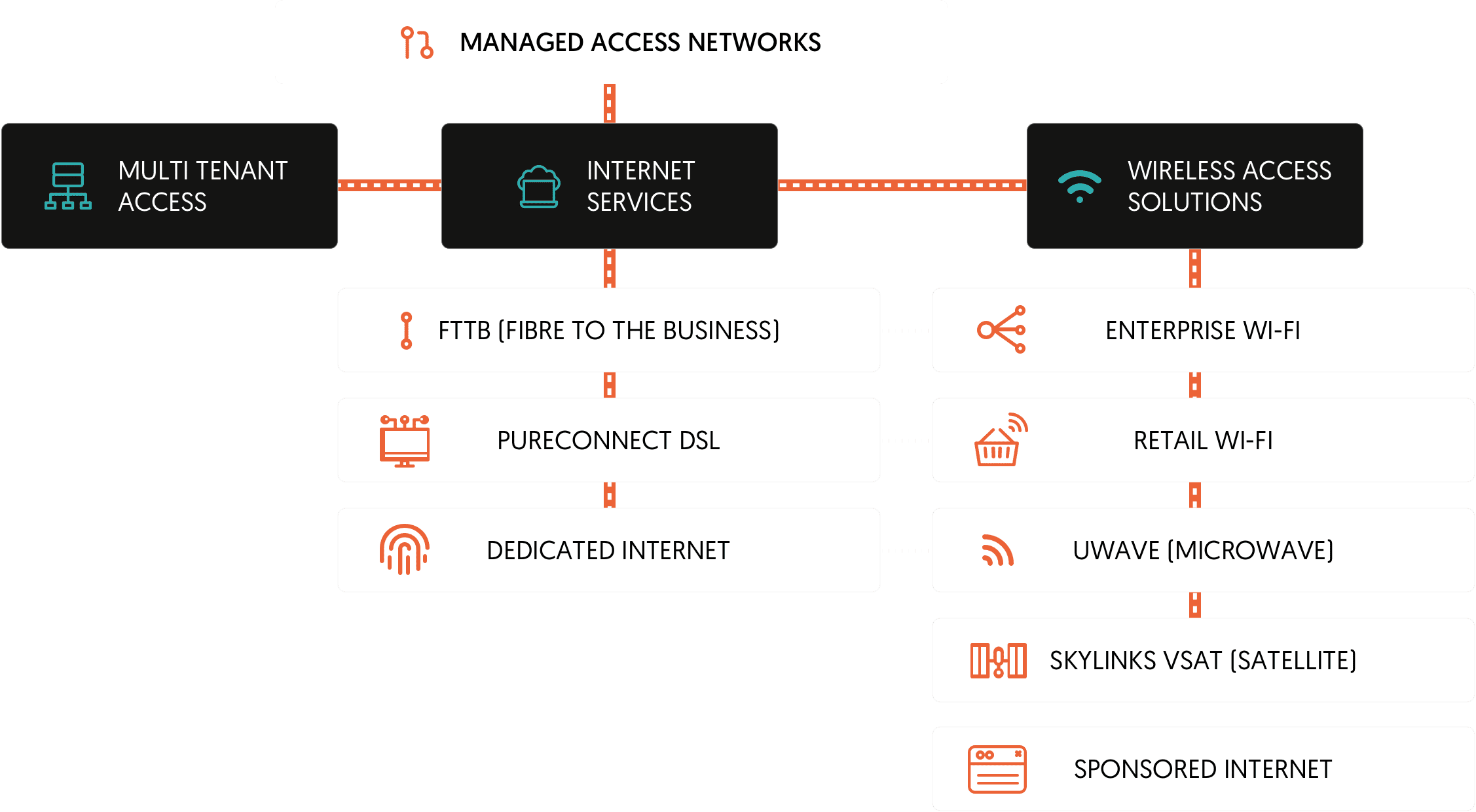 Managed Access Networks Infographic